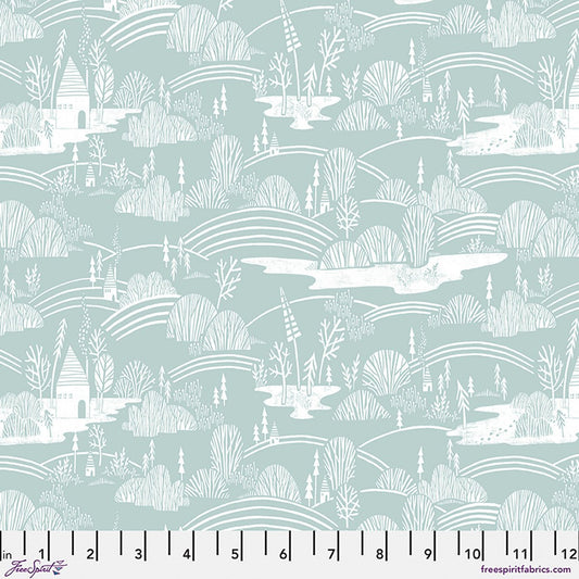Silent Scapes - Ice Blue - Silent Night - homesewn