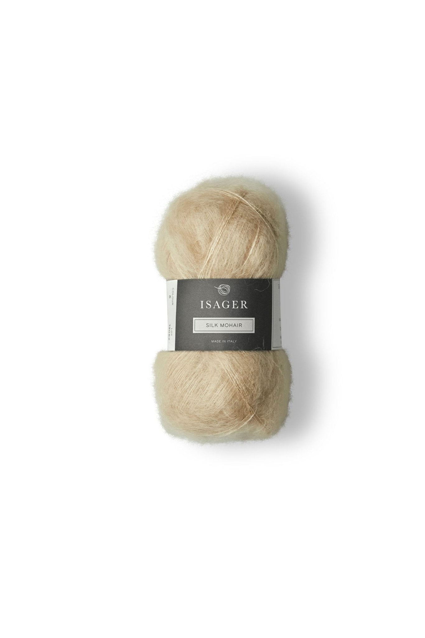 Silk Mohair - 75% Kid Mohair/25% Silk - 25g/212 m - Fingering Weight Yarn - homesewn