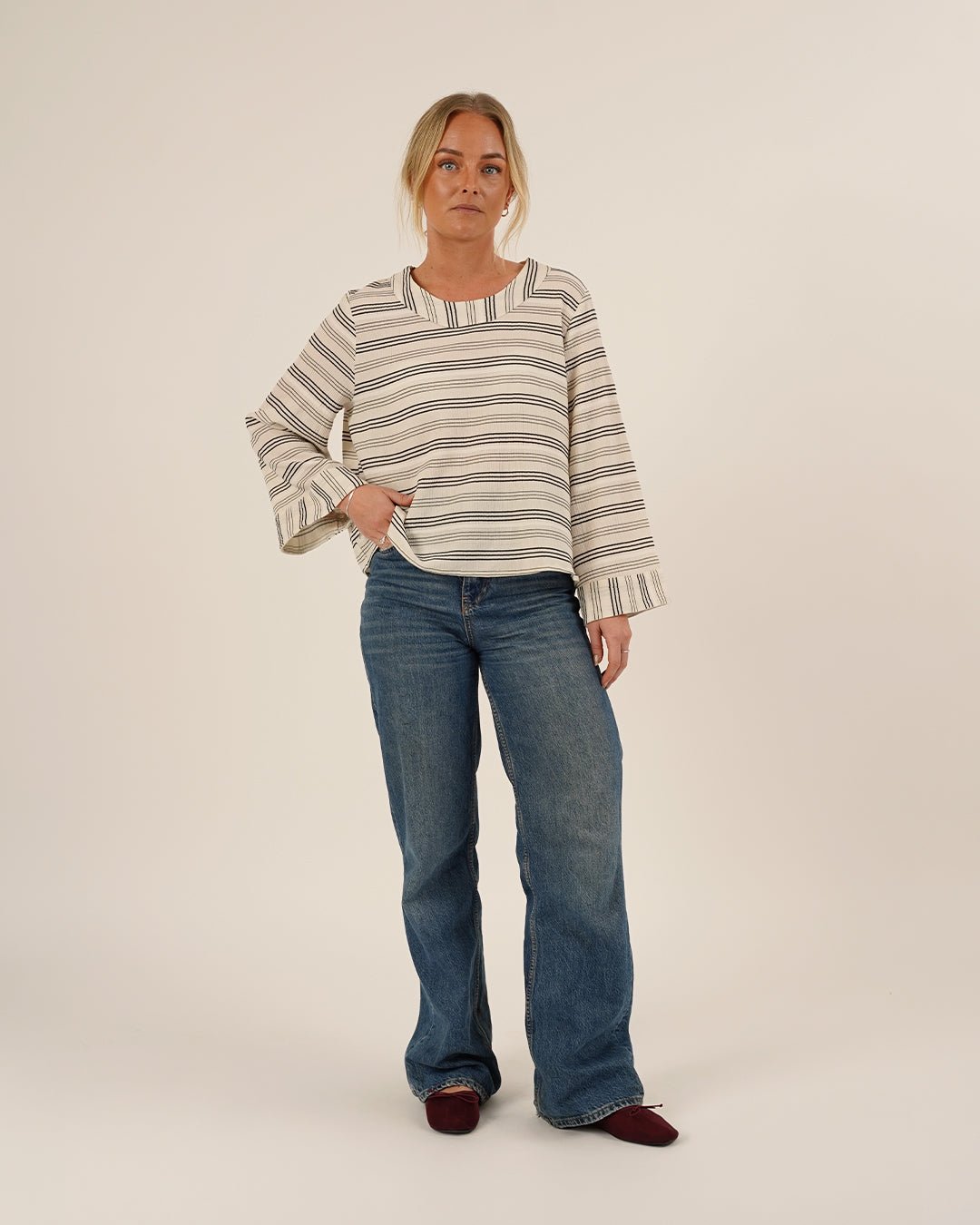Silke Blouse Sewing pattern PDF DOWNLOAD - homesewn