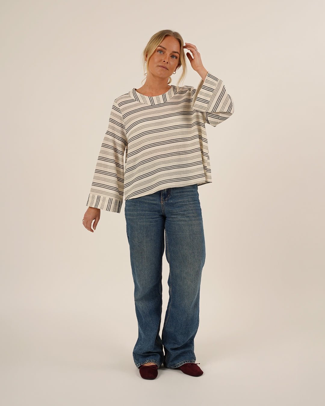 Silke Blouse Sewing pattern PDF DOWNLOAD - homesewn