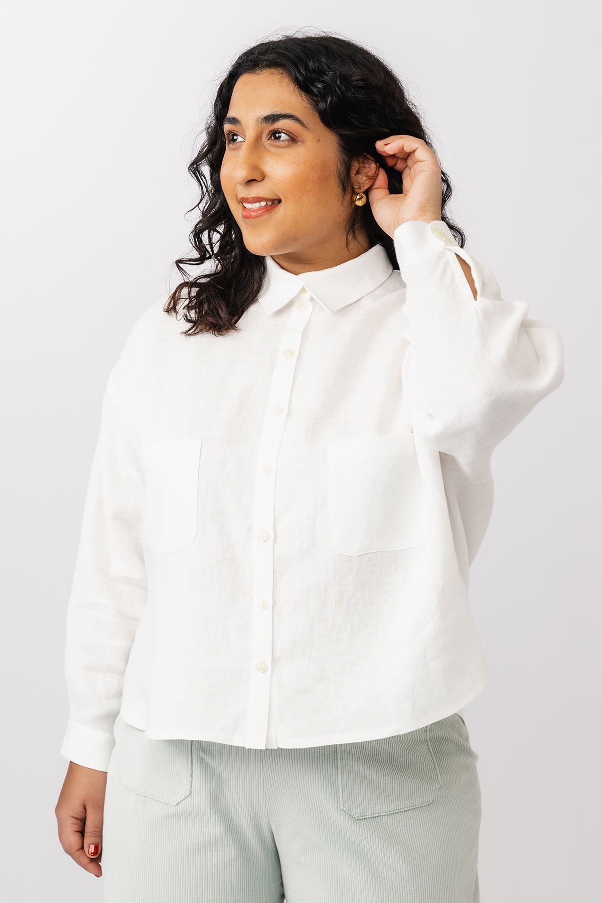 SILMU shirt & shirt dress - PDF PATTERN - homesewn