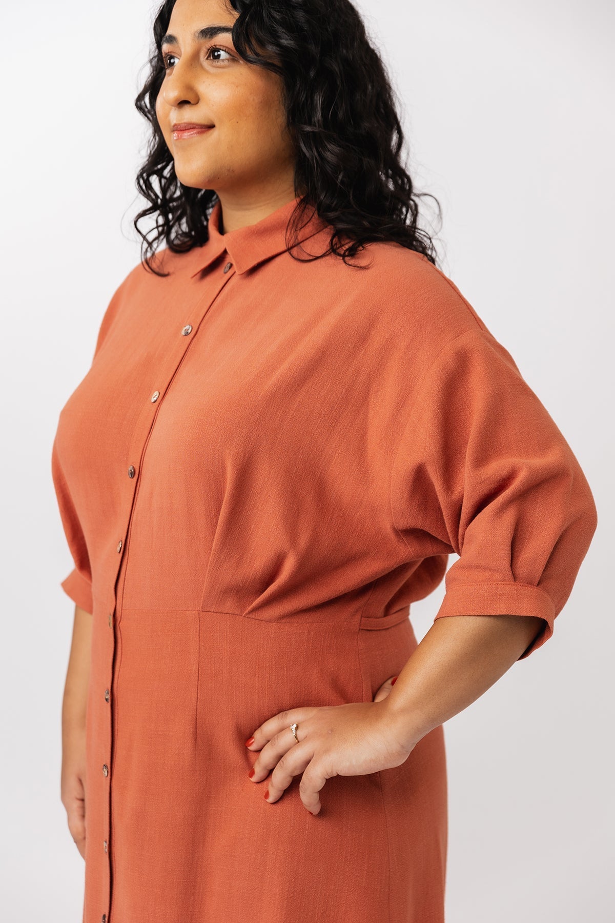 SILMU shirt & shirt dress - PDF PATTERN - homesewn