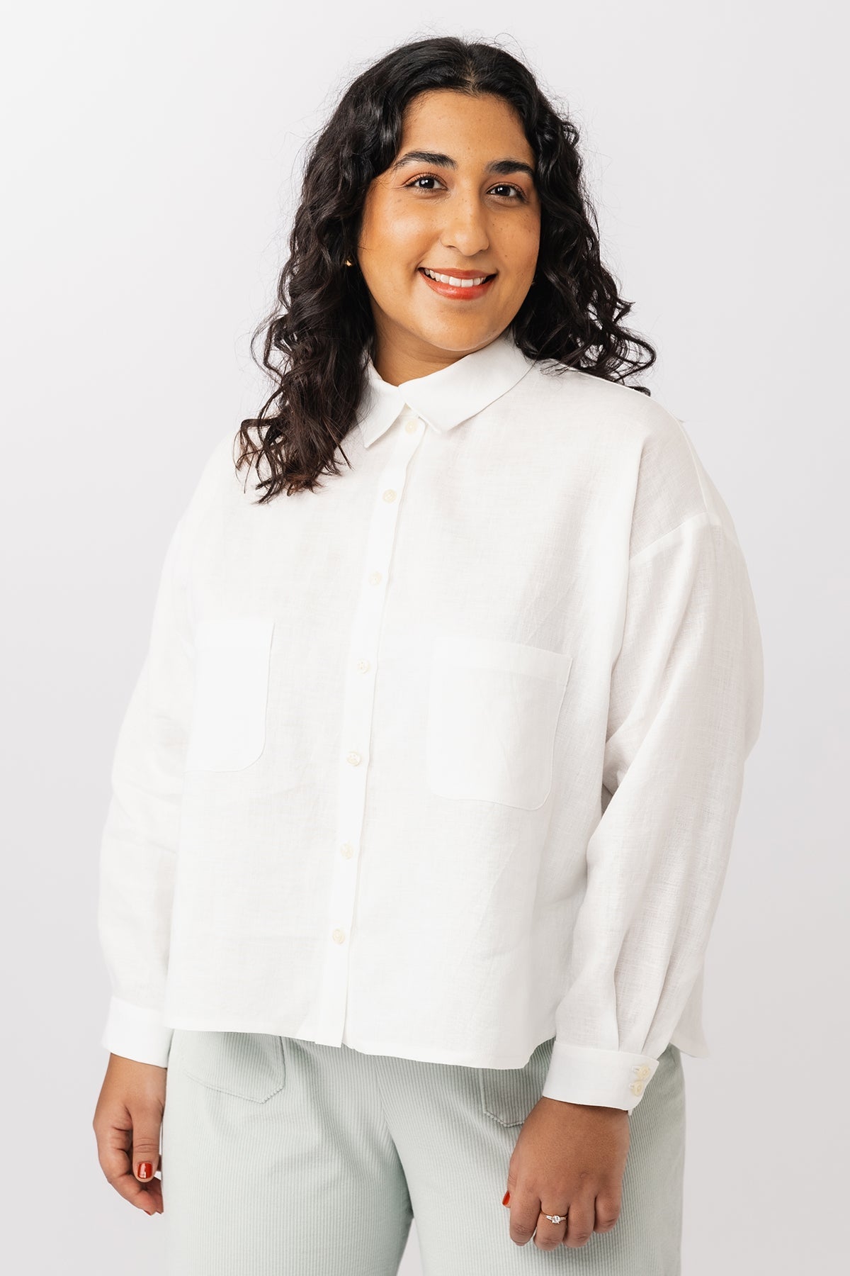 SILMU shirt & shirt dress - PDF PATTERN - homesewn