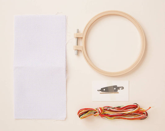 Simply Make Cross Stitch Kit - Ice Cream - homesewn