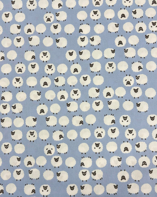 Simply Palette Sheep - COTTON OXFORD 7oz - Blue Grey - homesewn