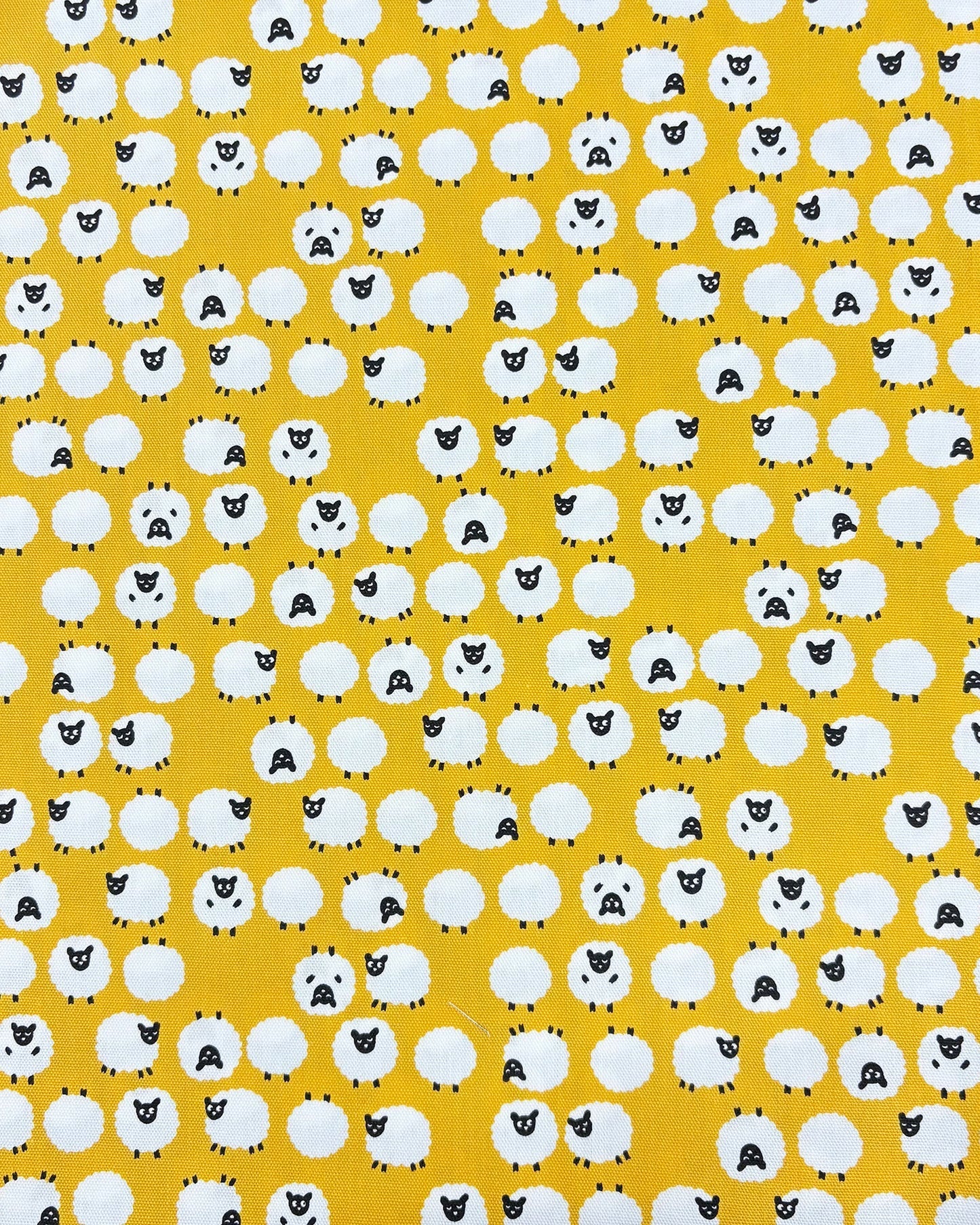 Simply Palette Sheep - COTTON OXFORD 7oz - Yellow - homesewn