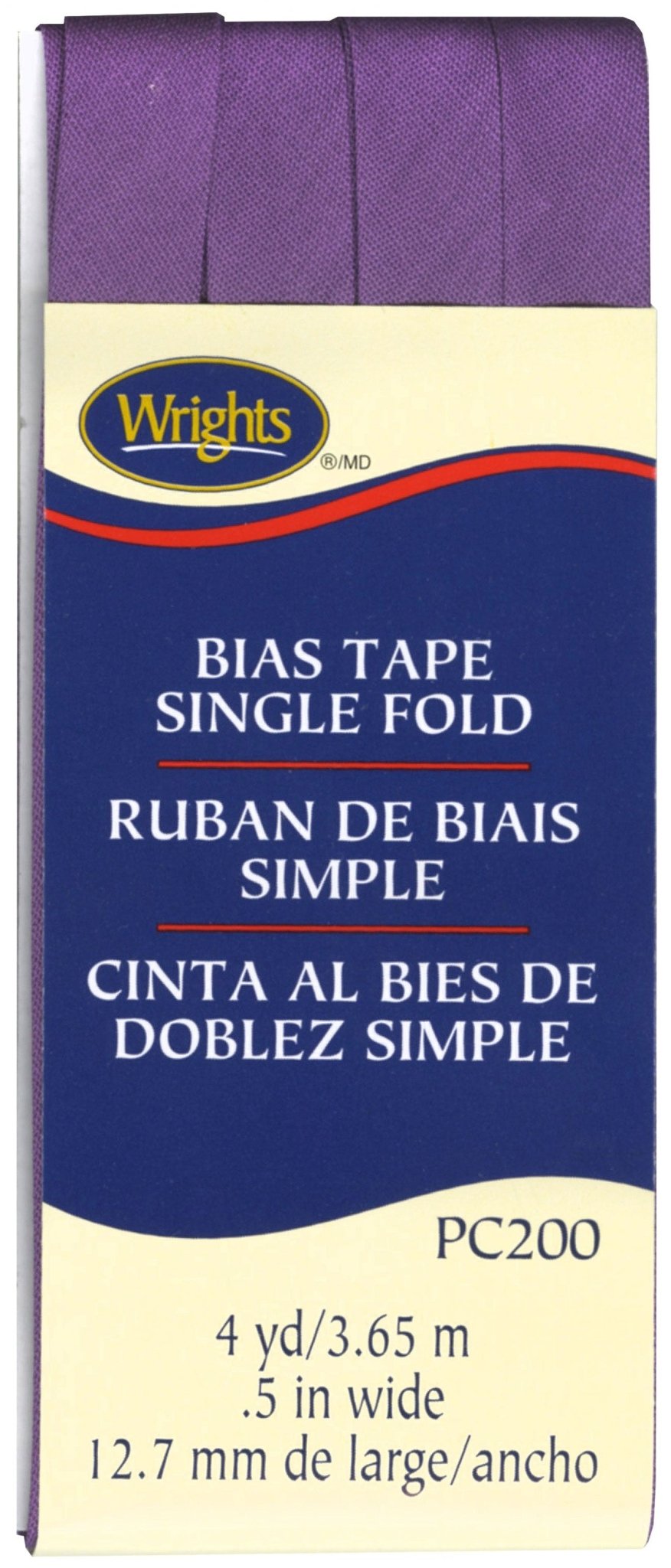 Single Fold Bias Tape - 1/2" - homesewn