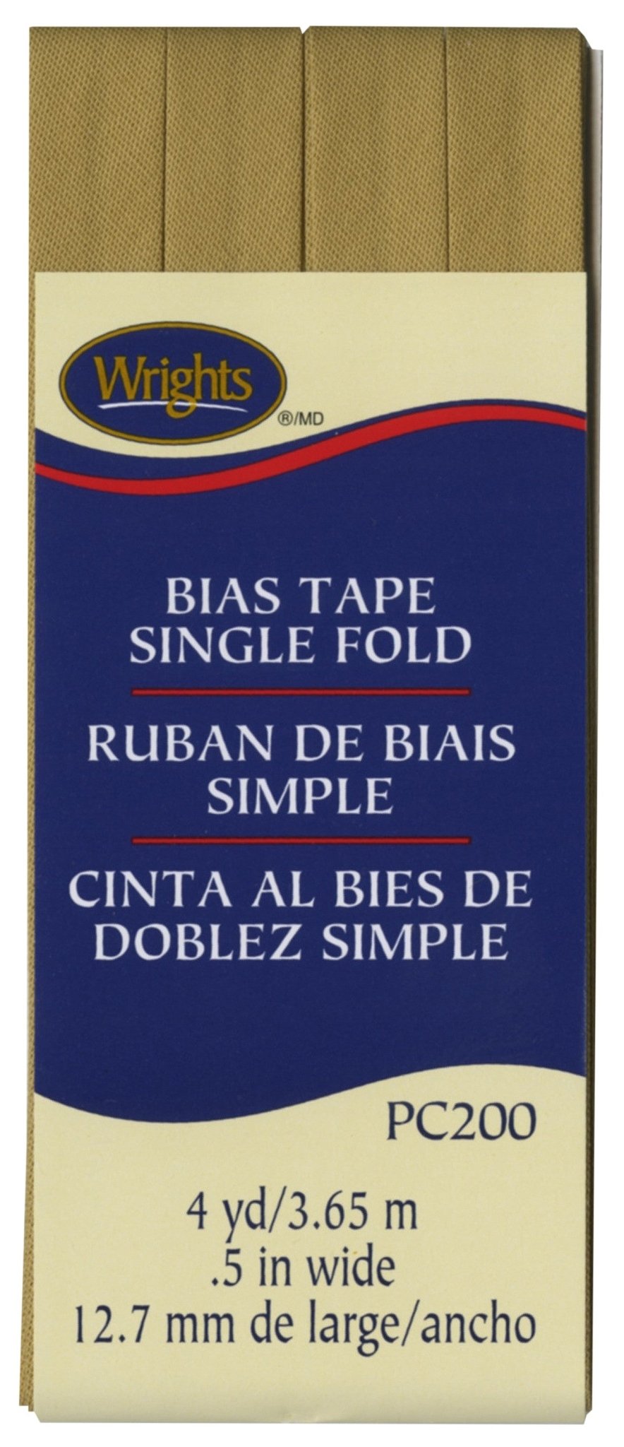 Single Fold Bias Tape - 1/2" - homesewn