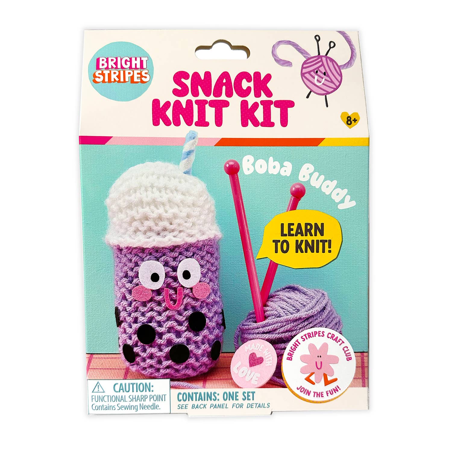 Snack Knit Kit - Boba Buddy - homesewn