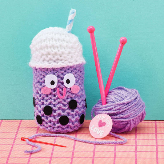 Snack Knit Kit - Boba Buddy - homesewn