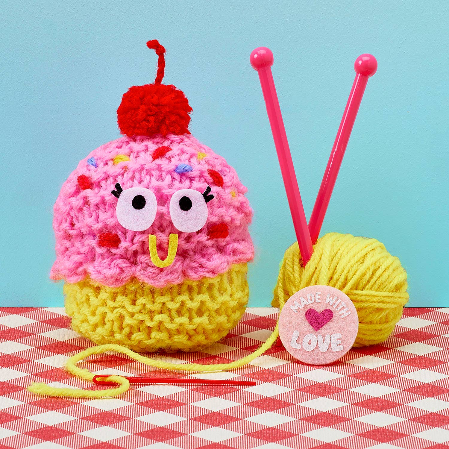Snack Knit Kit - Cupcake Cutie - homesewn