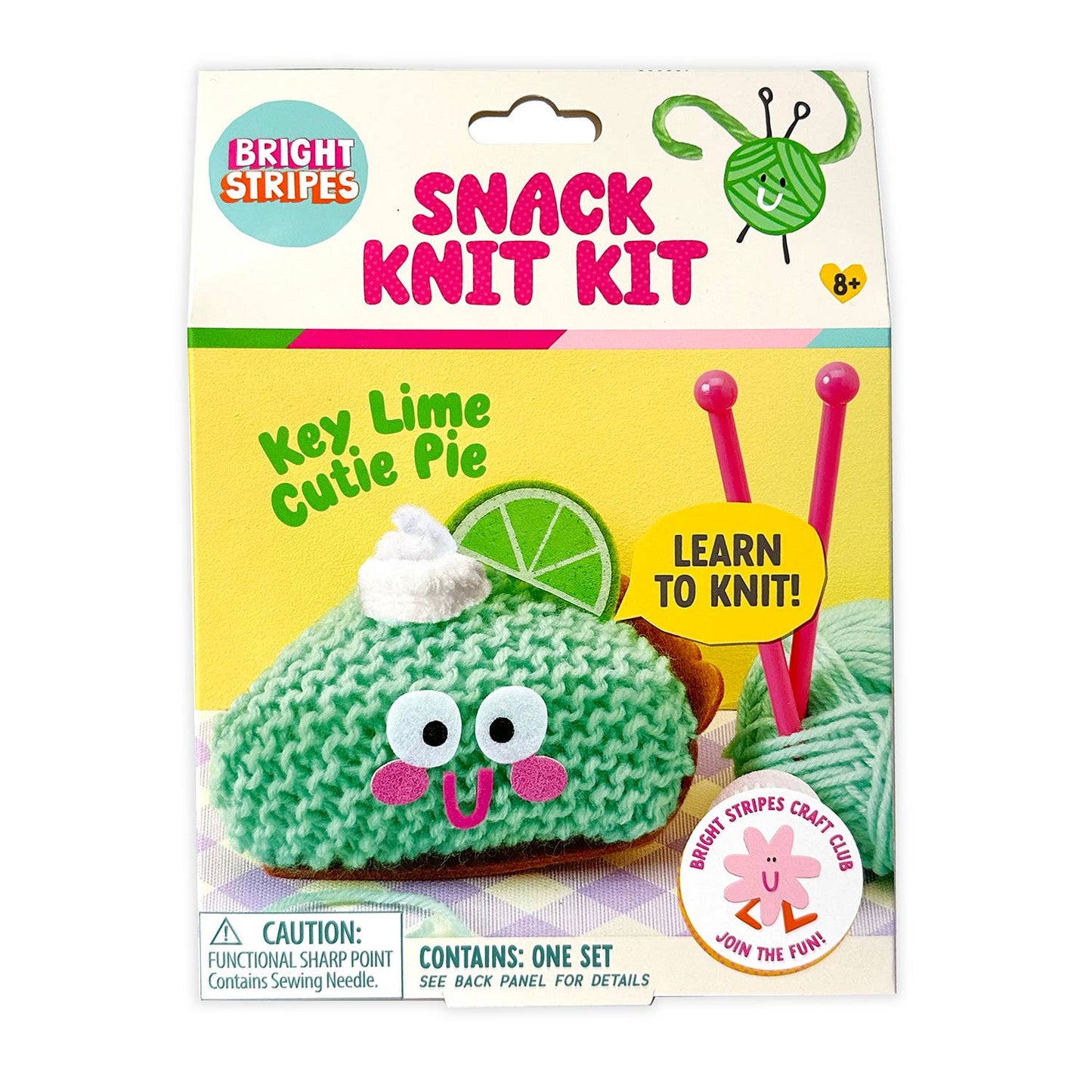 Snack Knit Kit - Key Lime Pie - homesewn