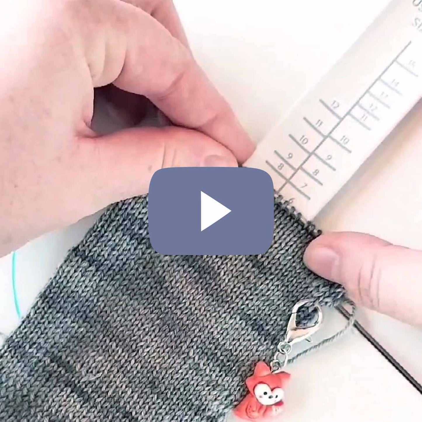 Sock Ruler - Sock Sizing Bracelet Ruler - homesewn