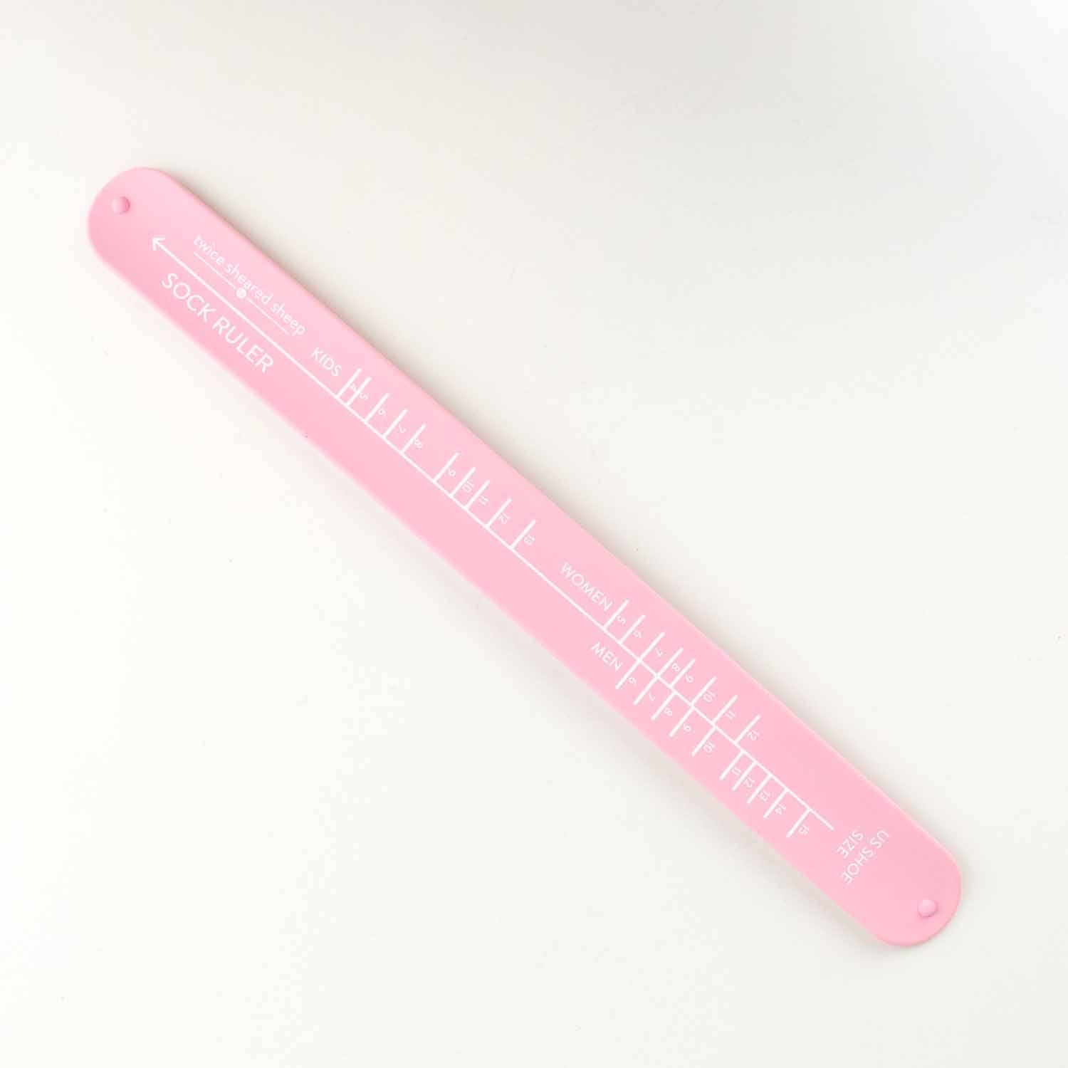 Sock Ruler - Sock Sizing Bracelet Ruler - homesewn