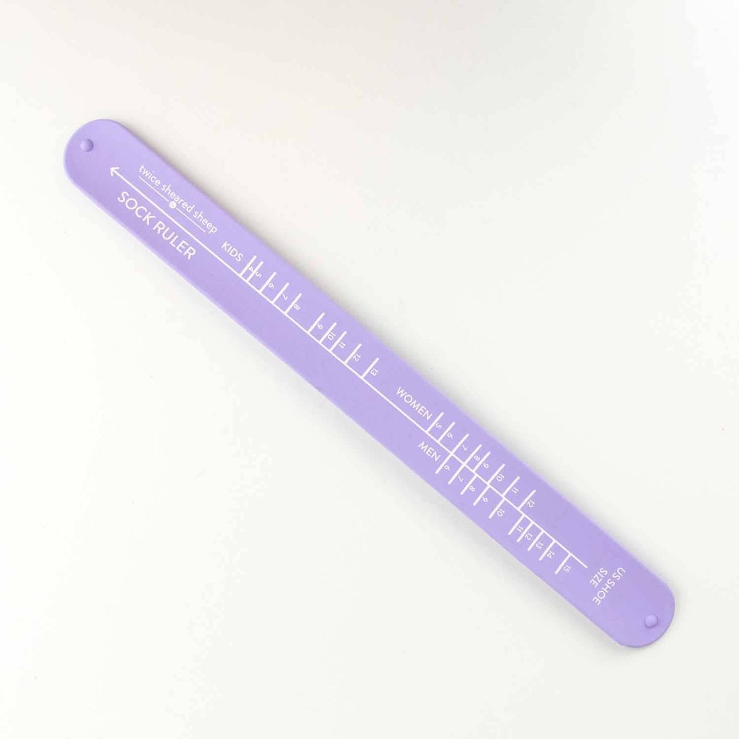Sock Ruler - Sock Sizing Bracelet Ruler - homesewn