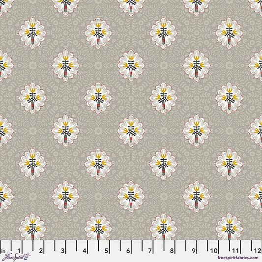 Soft Floral - Taupe - Silent Night - homesewn
