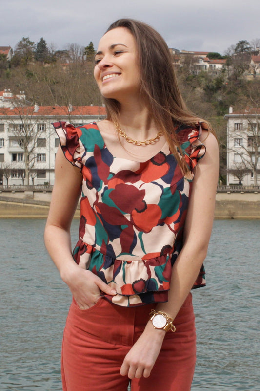 Solène top PDF DOWNLOAD - homesewn