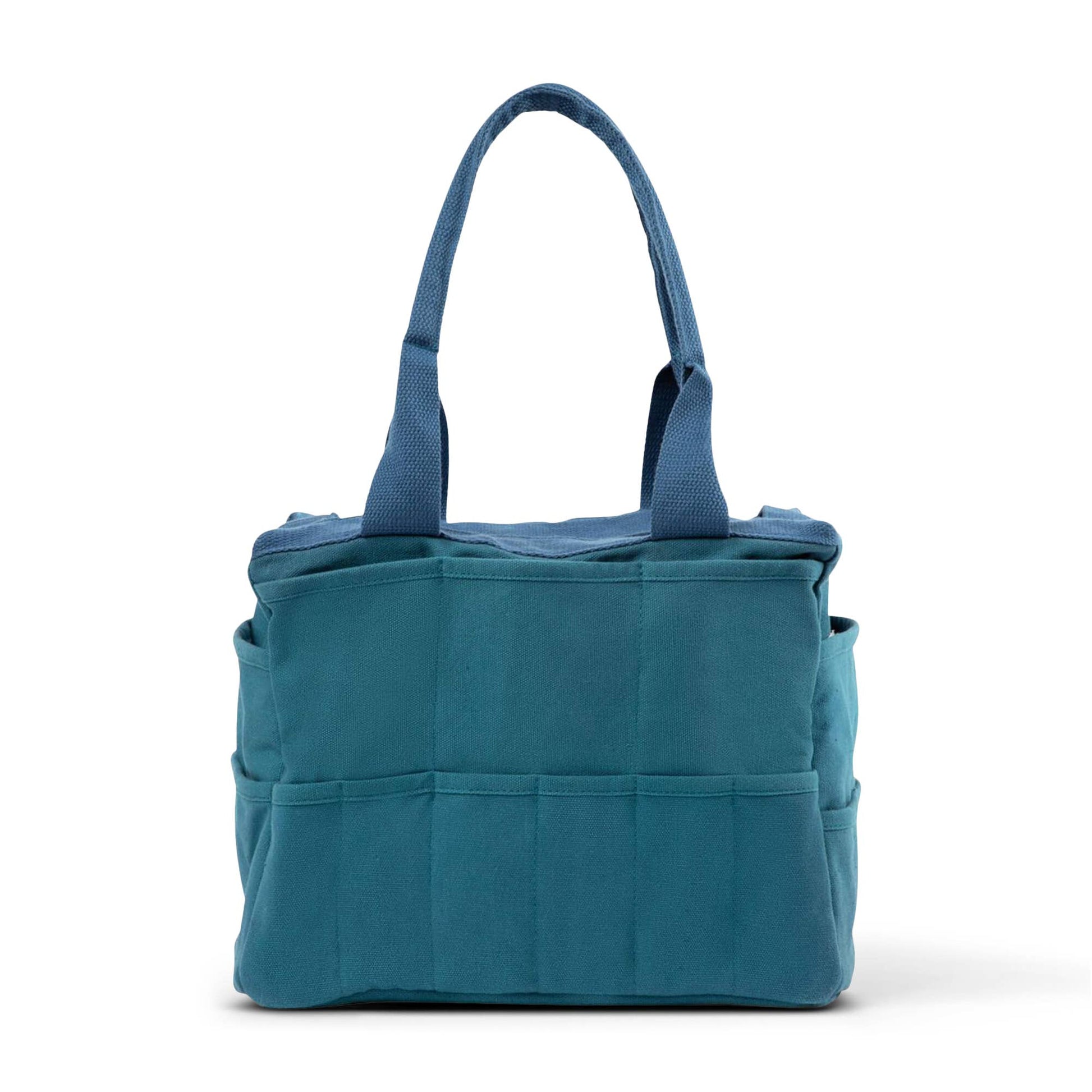Soolla Studio Artist Bag, Aquamarine, Knitting Tote - homesewn