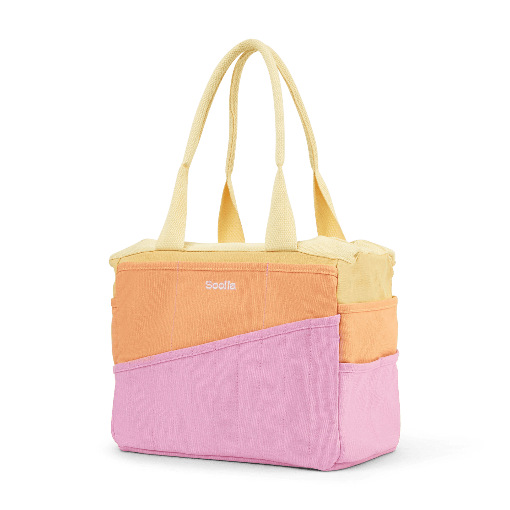 Soolla Studio Artist Bag, Becca Sands, Crochet Project Bag - homesewn