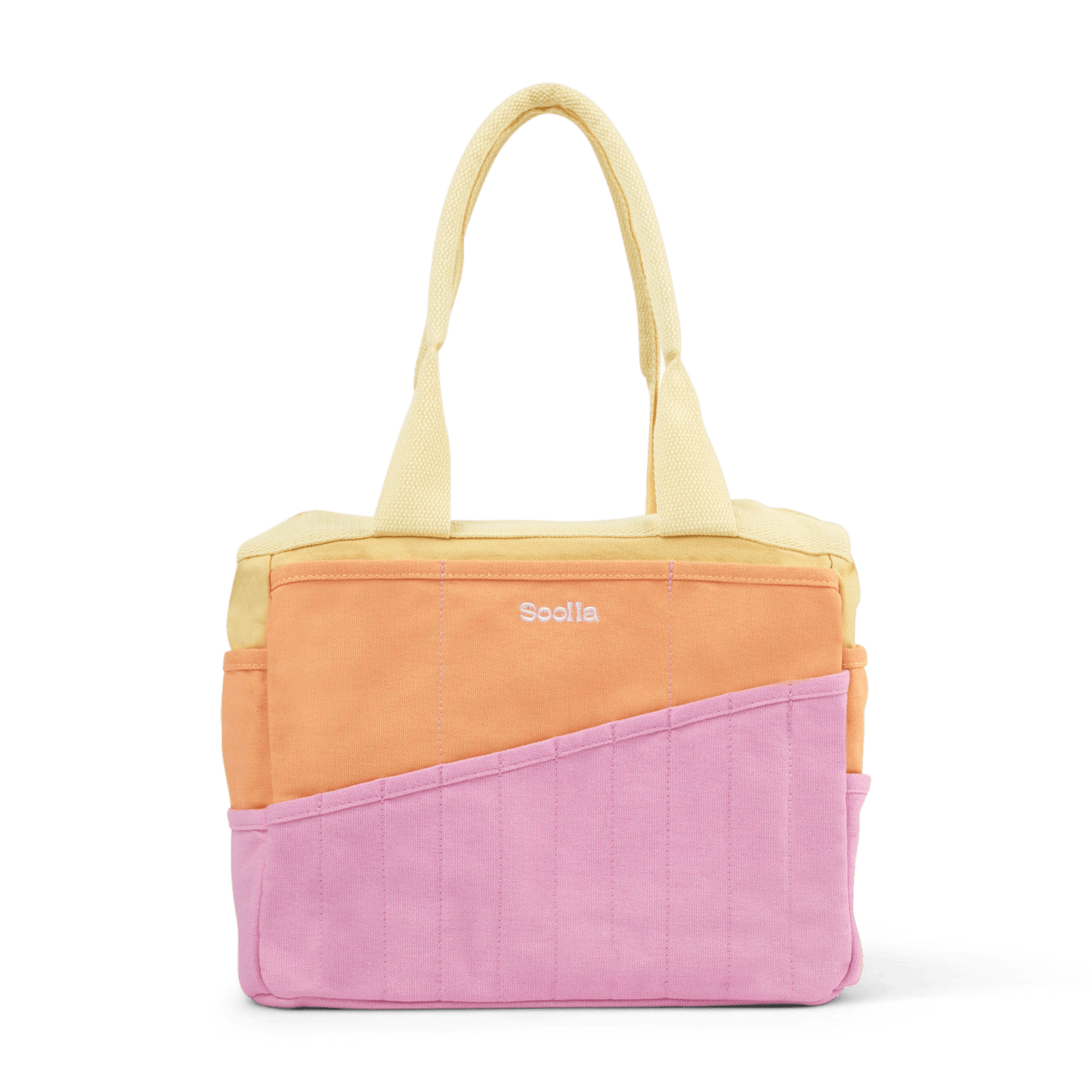 Soolla Studio Artist Bag, Becca Sands, Crochet Project Bag - homesewn