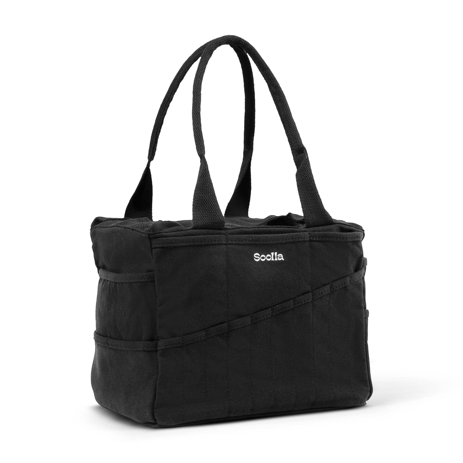 Soolla Studio Artist Bag, Blackout, Art Supply Bag - homesewn