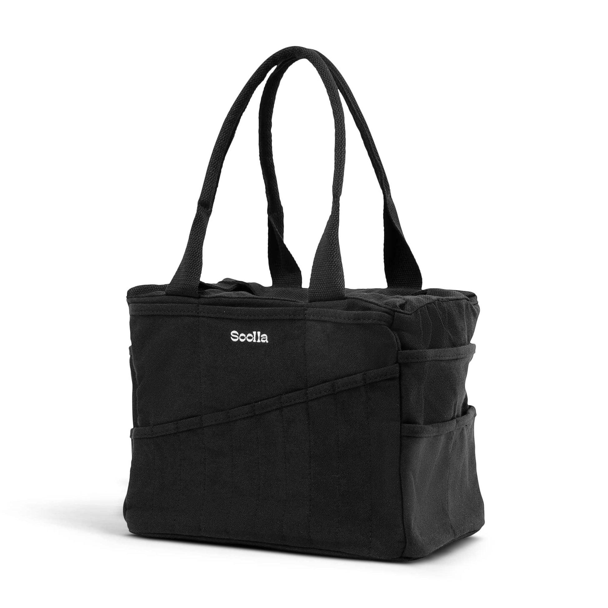 Soolla Studio Artist Bag, Blackout, Art Supply Bag - homesewn