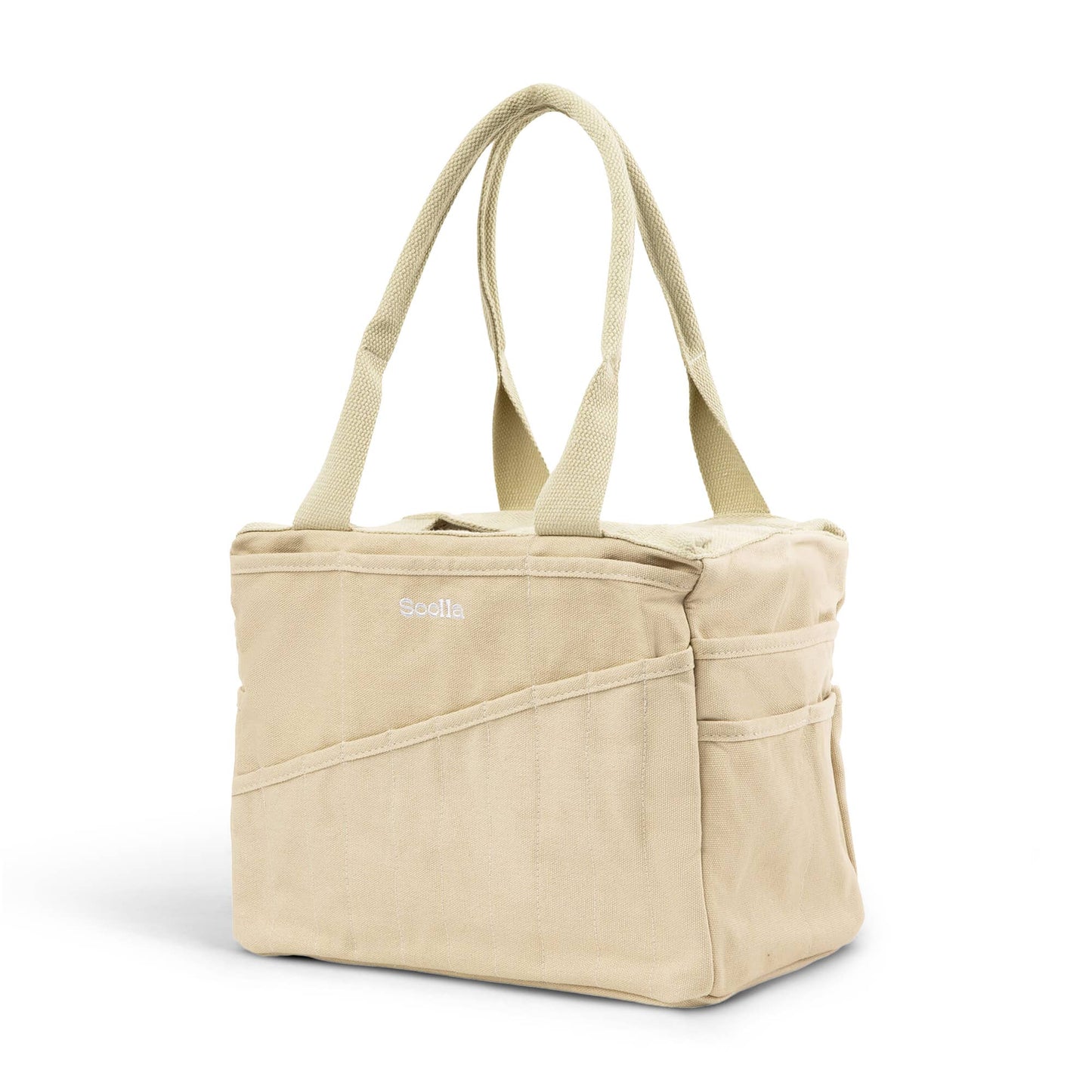 Soolla Studio Artist Bag, Boho Beige, Tool Bag Tote - homesewn