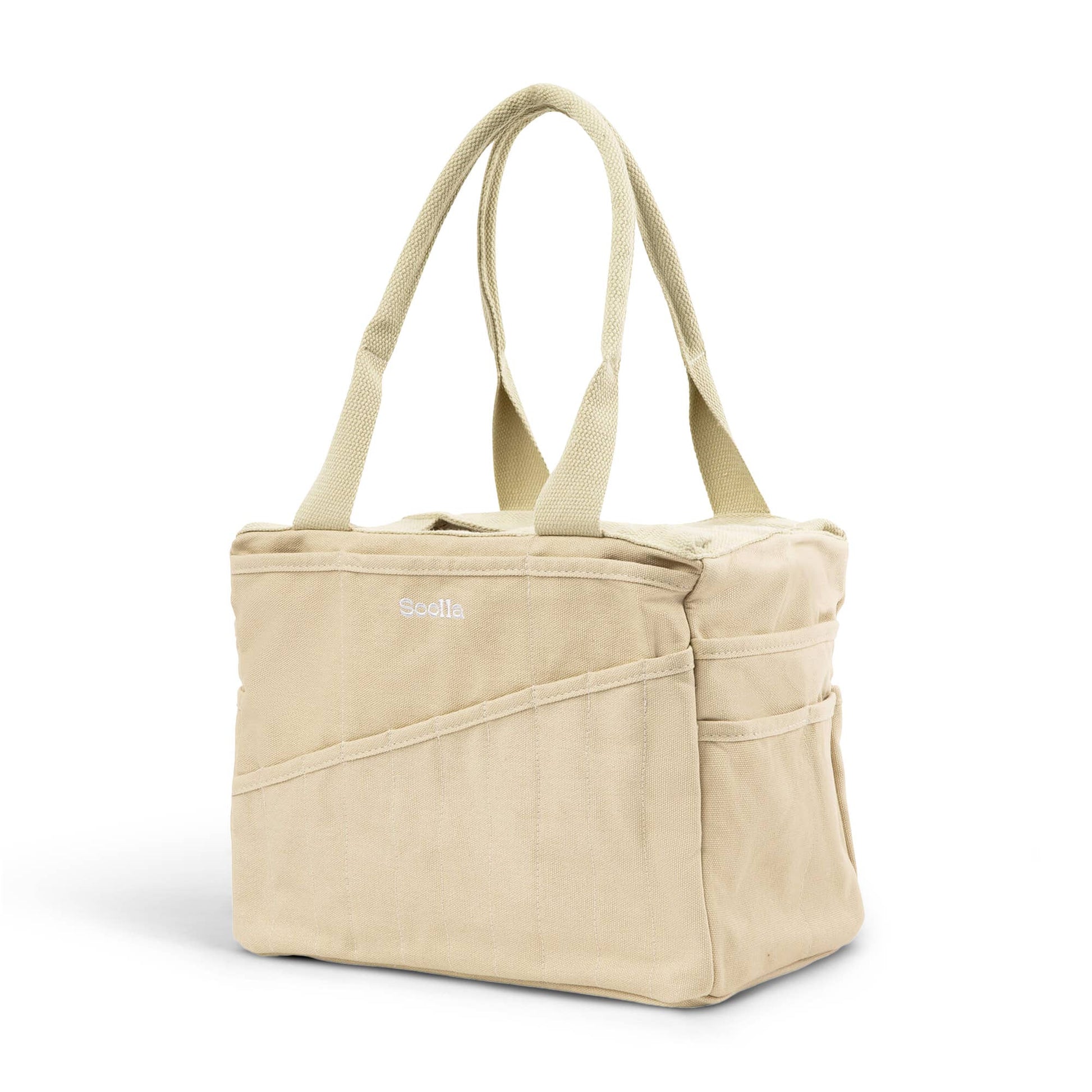 Soolla Studio Artist Bag, Boho Beige, Tool Bag Tote - homesewn