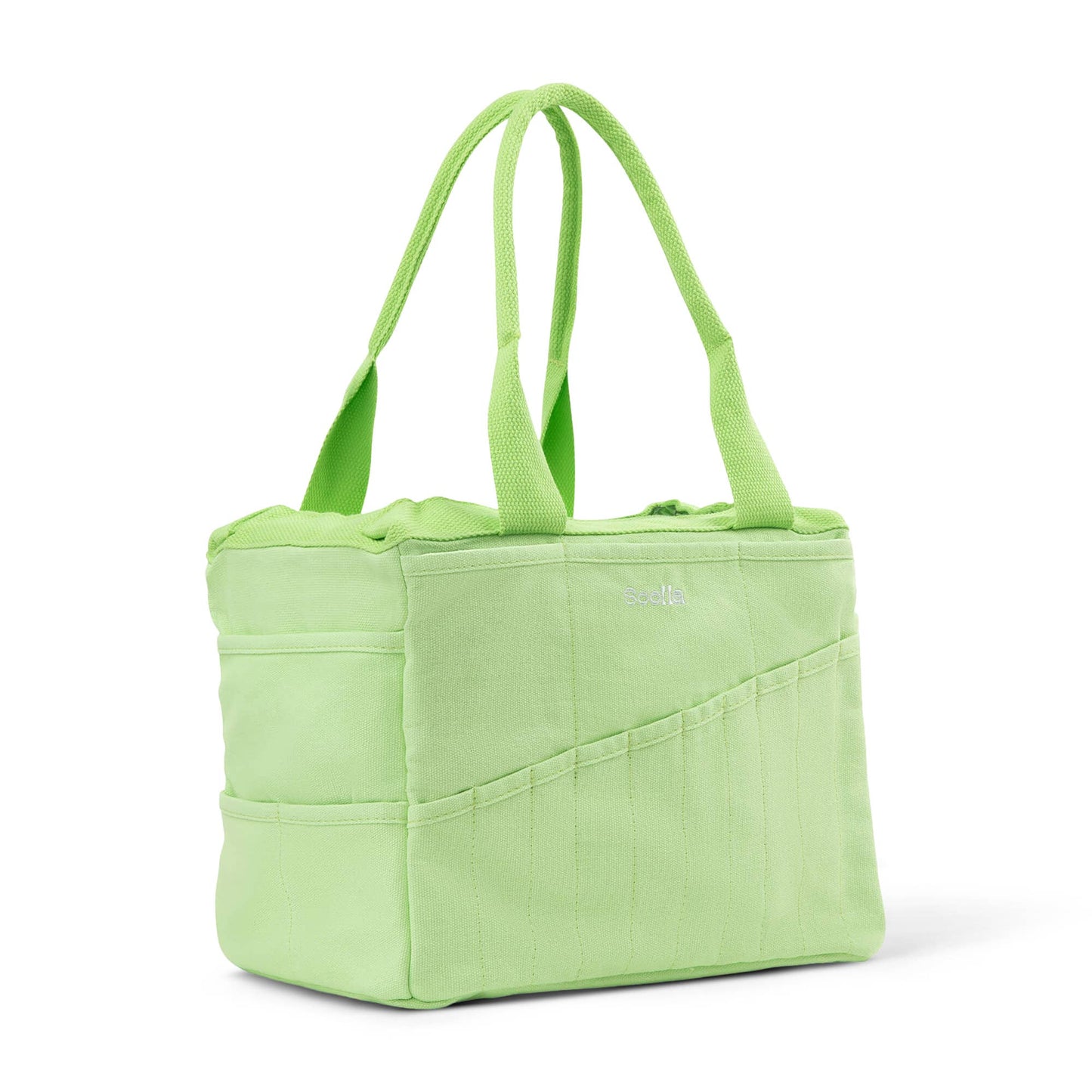 Soolla Studio Artist Bag, Lime Drip, Stationary Bag - homesewn