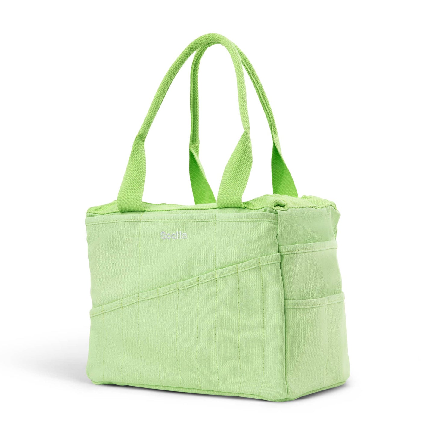Soolla Studio Artist Bag, Lime Drip, Stationary Bag - homesewn