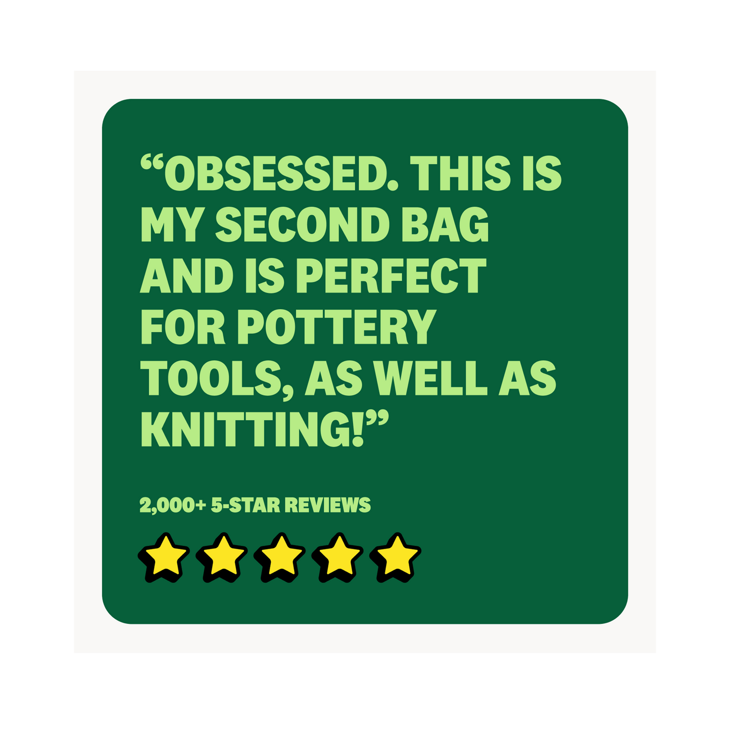 Soolla® Studio Bag, Hope Limyansky - homesewn