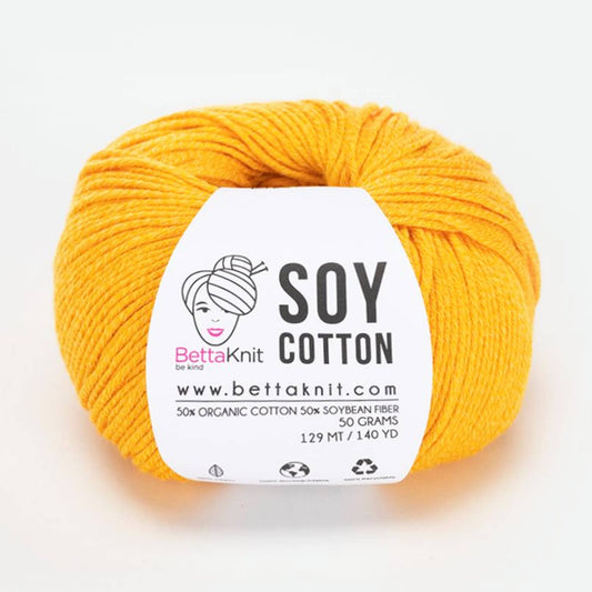 Soy Cotton - Sunflower - homesewn
