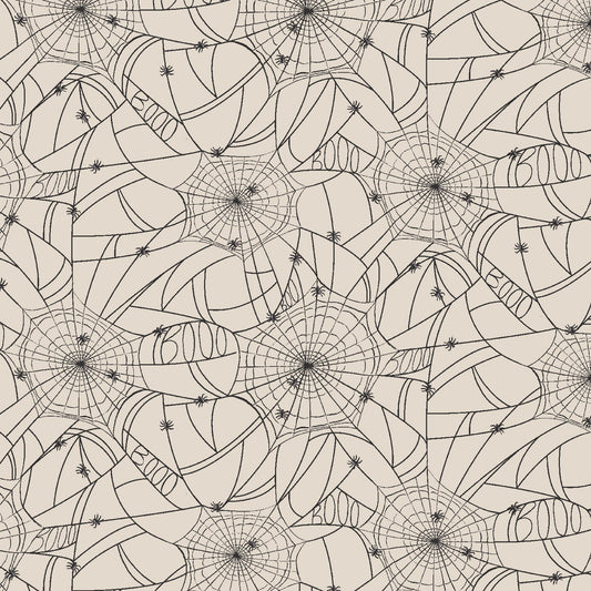 Spider Webs - Cream - Rifle Paper Co. Halloween - homesewn