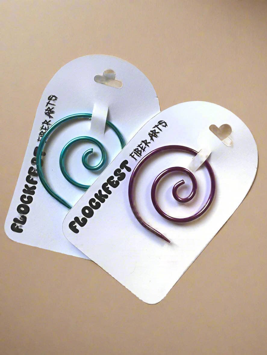 Spiral Cable Needle - homesewn