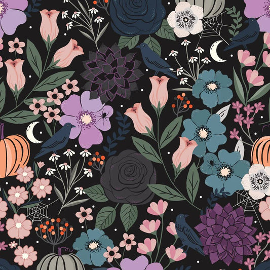 Spooky Floral - Spellbound - homesewn