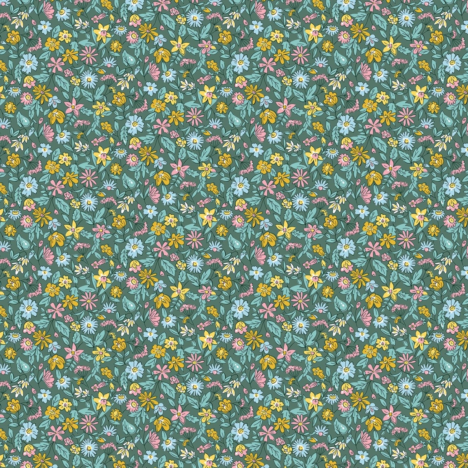 Spring - Liberty Heirloom - Morning Meadow - Liberty Fabrics - homesewn