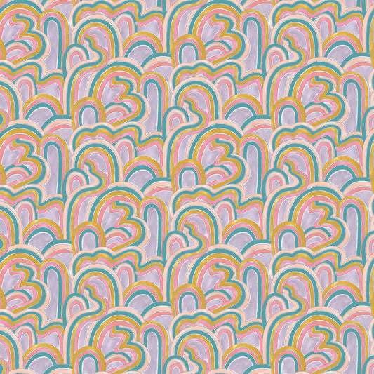 Squiggle Rainbow - Dreamscape - 90566 - 80 - homesewn