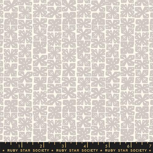 Stamped Flowers - Dove - Sketchbook - homesewn