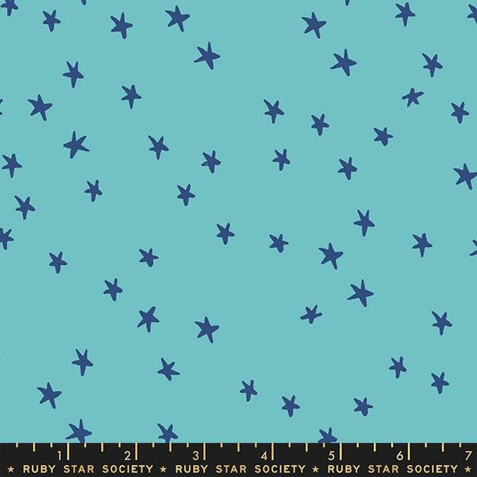 Starry - Turquoise - homesewn