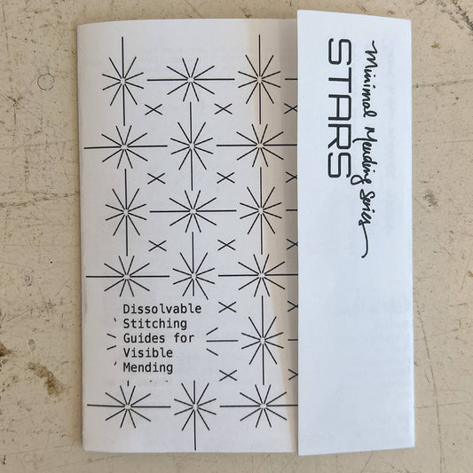 Stars - Minimal Mending + Embellishment Transfer - homesewn