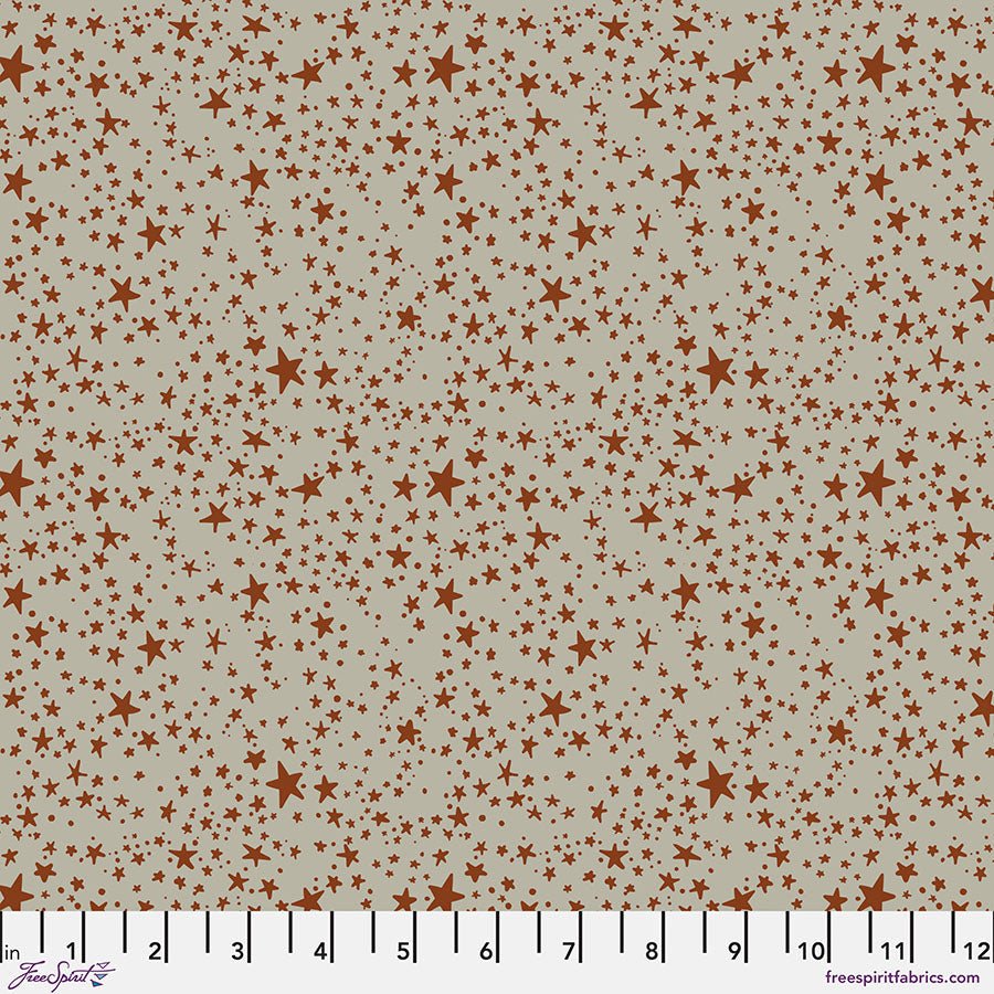 Stars - Orange - Mystic Moonlight - homesewn
