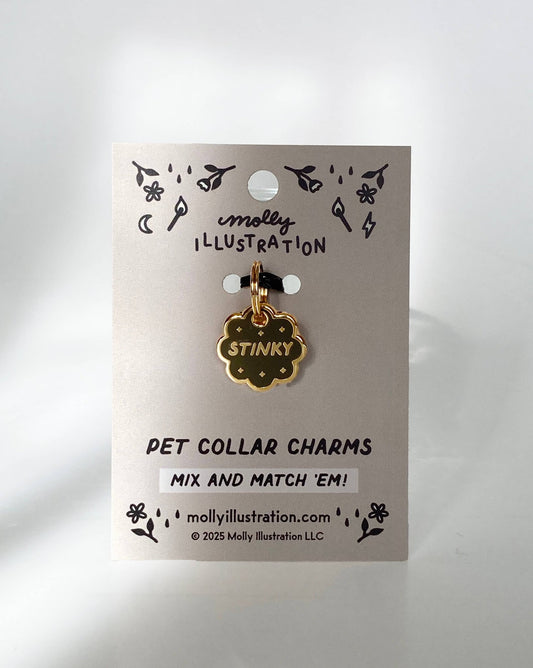Stinky Pet Collar Charm - homesewn