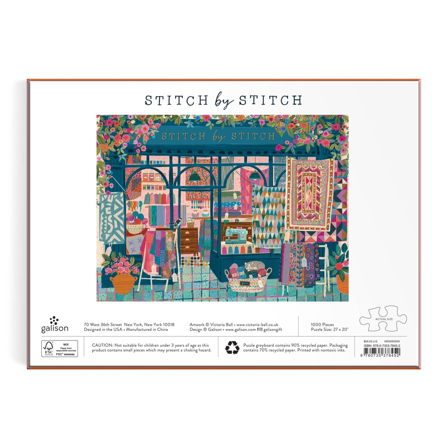 Stitch by Stitch 1000 Piece Puzzle - homesewn
