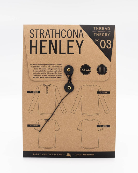 Strathcona Henley Tissue Sewing Pattern - homesewn