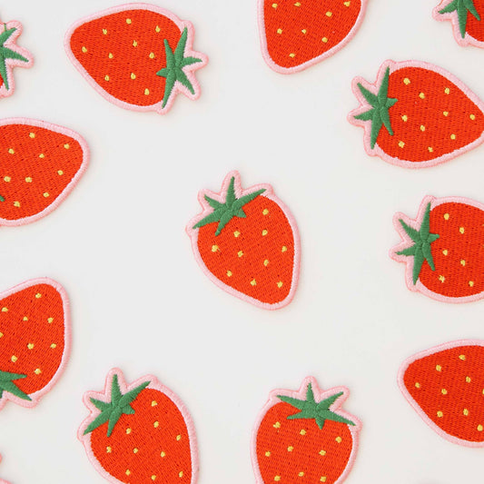 Strawberry Iron - On Patch - homesewn