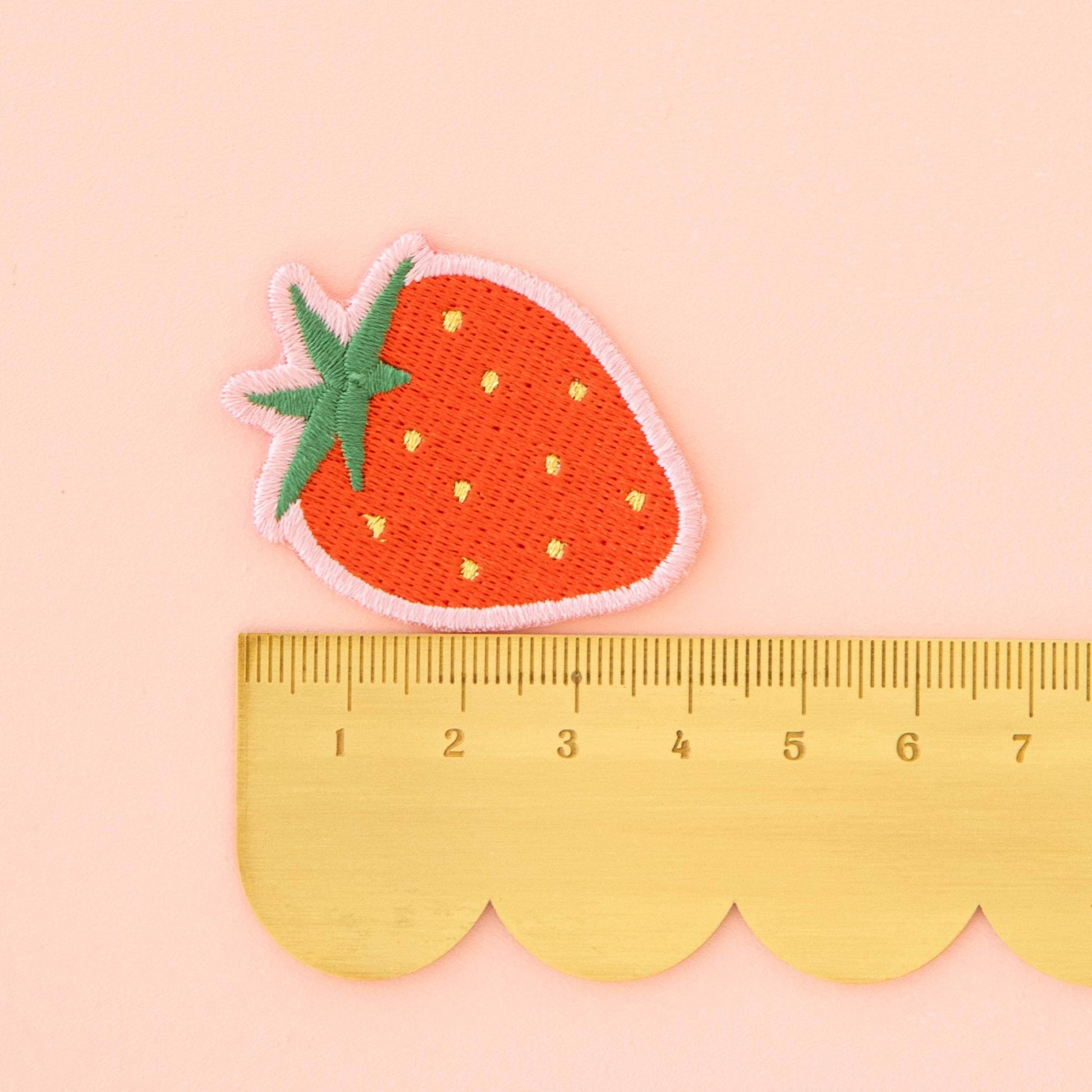 Strawberry Iron - On Patch - homesewn
