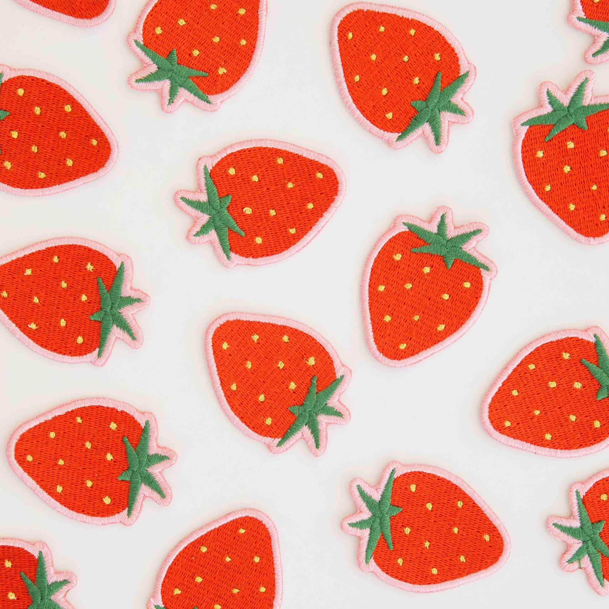 Strawberry Iron - On Patch - homesewn
