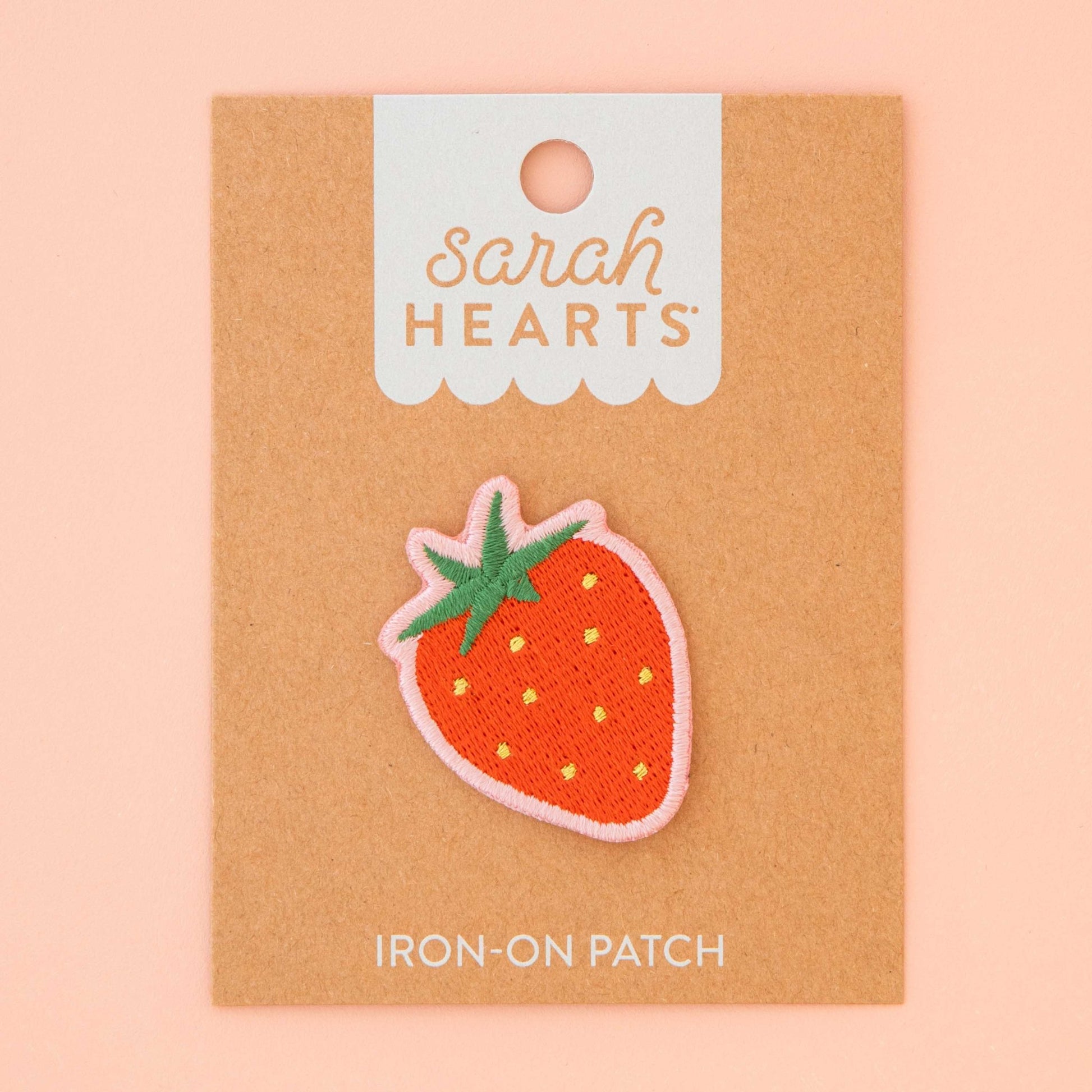 Strawberry Iron - On Patch - homesewn