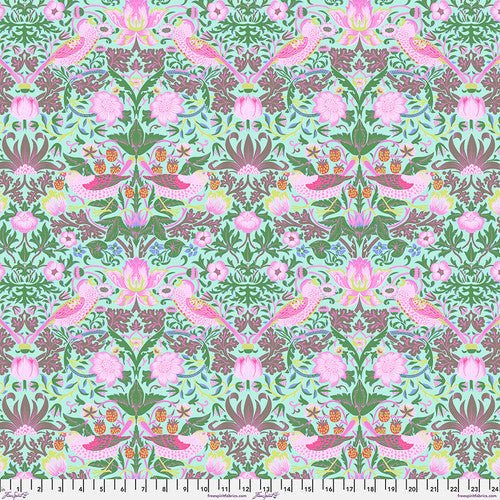 Strawberry Thief - Aqua || Kaffe x Morris & Co. - homesewn