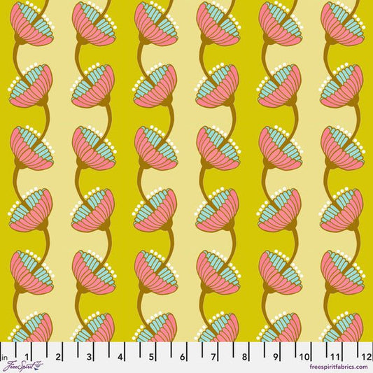 Striped Bells - Saffron - Brave by Anna Maria Horner - homesewn